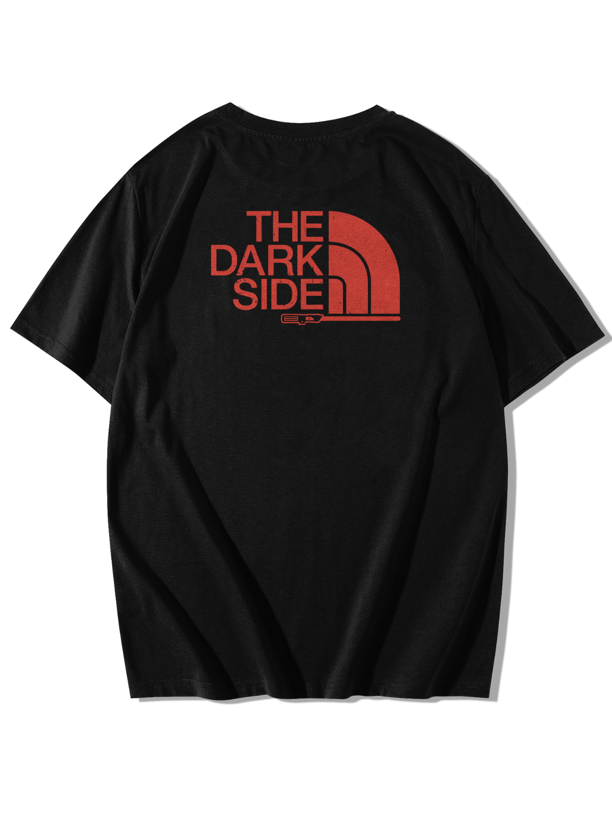 The Dark Side Baskılı Oversize T-Shirt