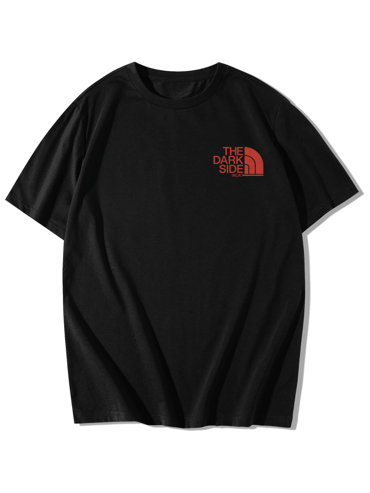 The Dark Side Baskılı Oversize T-Shirt