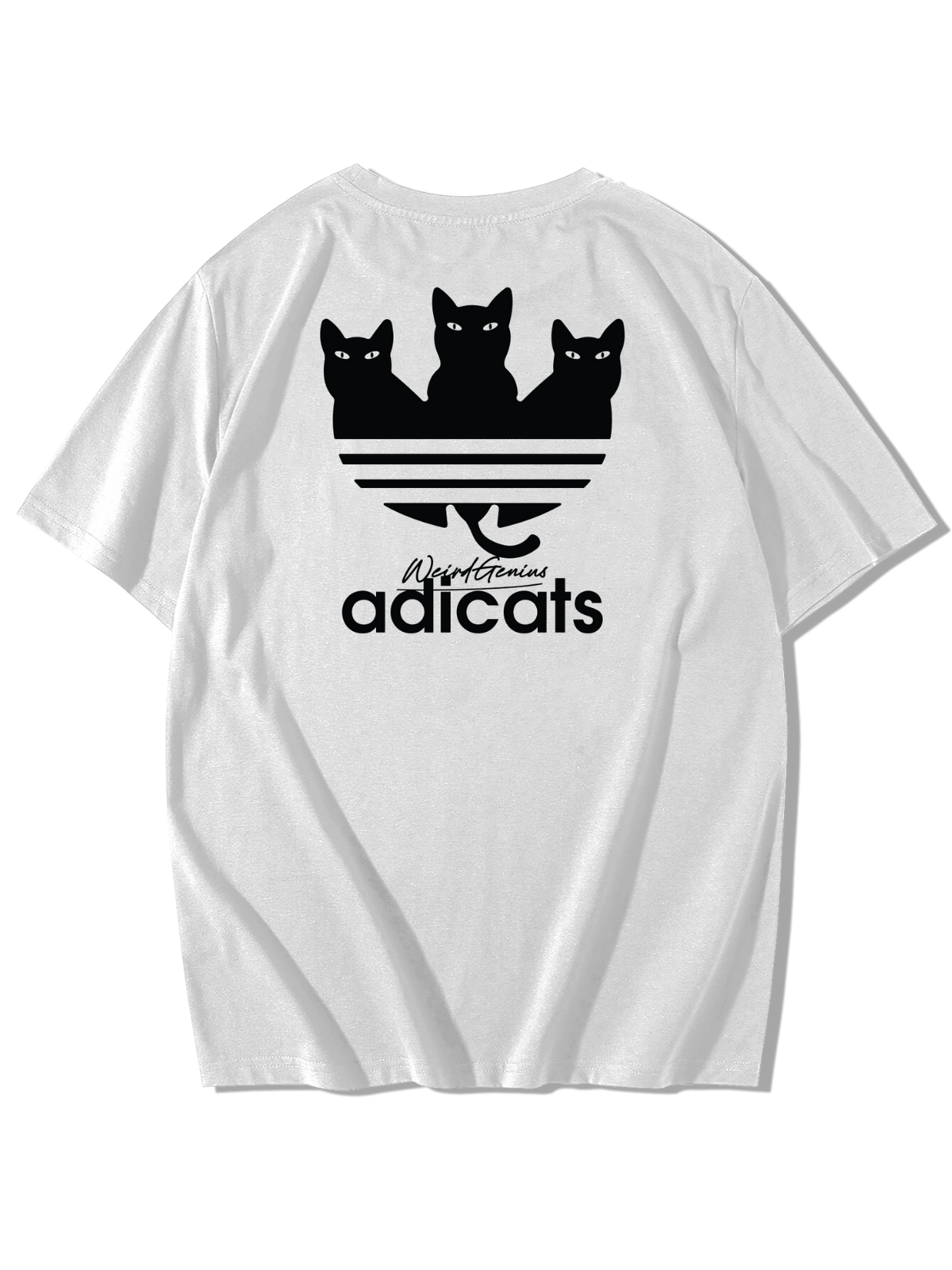 Adicats Baskılı Oversize T-Shirt