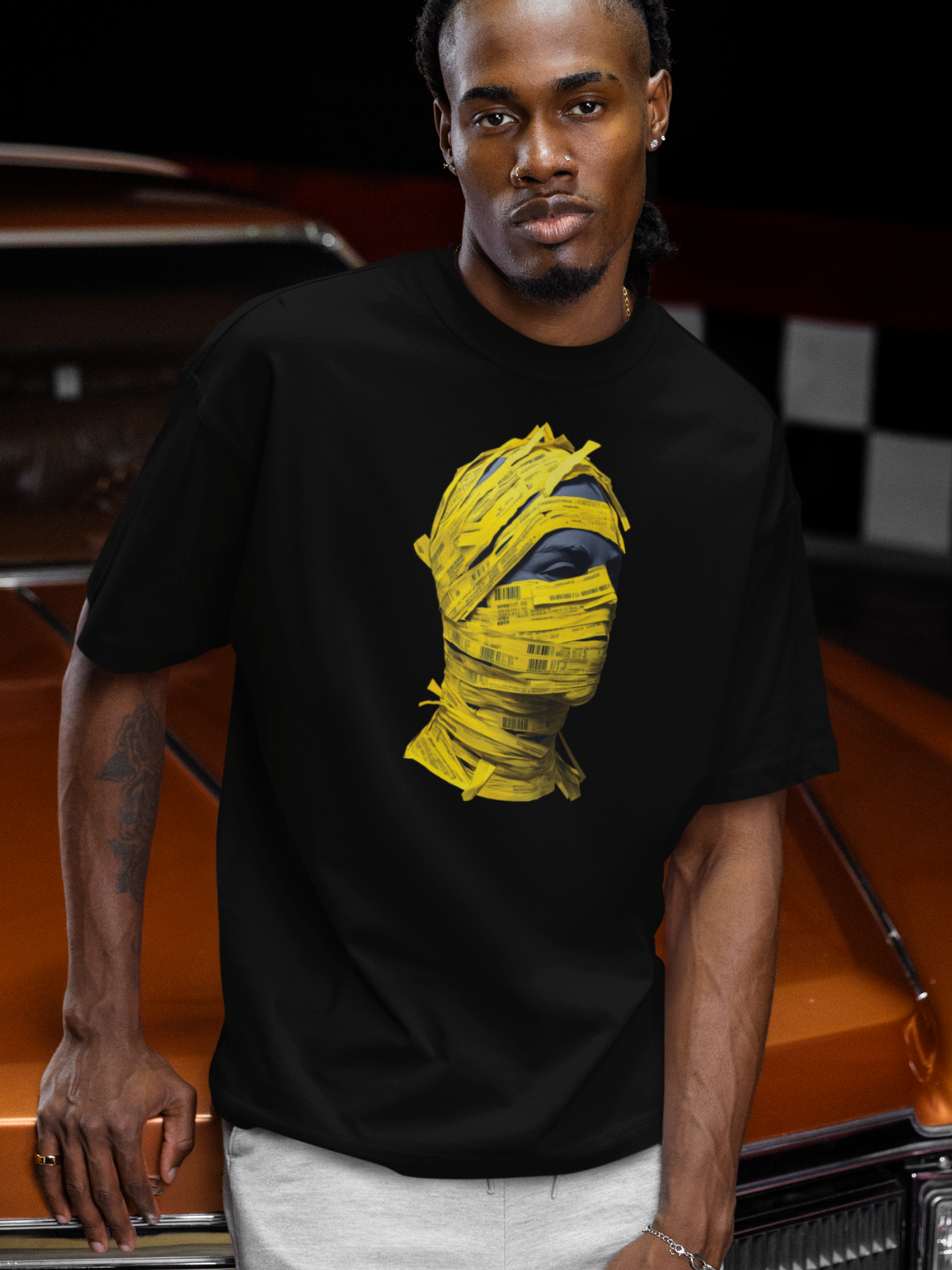 Yellow Mummy Oversize T-Shirt