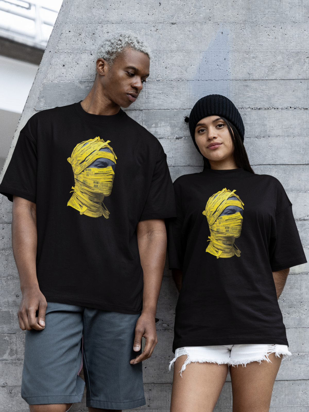 Yellow Mummy Oversize T-Shirt